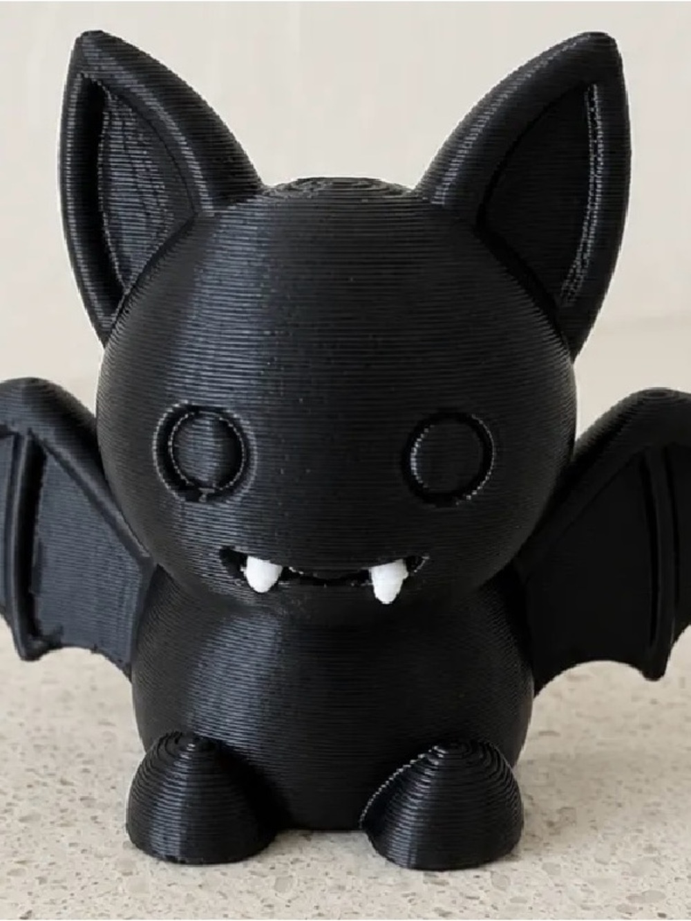Black Cute Bat Figurine Decorative Accent - Playful Home Décor - new!